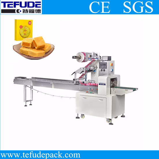 High Speed Biscuit Cookies Snack Crackers Package Machine