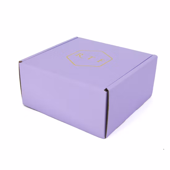 Kundenspezifischer Druck aus recyceltem Kraftpapier aus Wellpappe, Kosmetikflaschen, Tablett, Karton, Papierbox